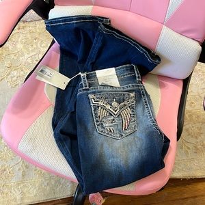 NWT MISS Me Bootcut Jeans, 27